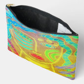 Funky Abstract digitaal schilderen Etui (Open)