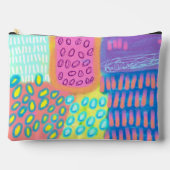 Funky Abstract Digital Painting Etui (Voorkant)
