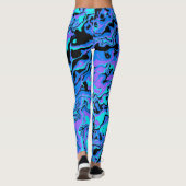 Funky Abstract Leggings (Achterkant)
