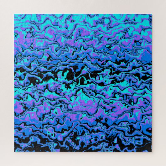 Funky Abstract Legpuzzel (Verticaal)