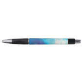 Funky abstract pastel gemarmerde alcoholinkt horlo pen (Voorkant)