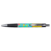 Funky Abstract Patroon Pen (Achterkant)