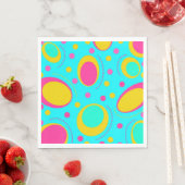 Funky Abstract Patroon Servet (Insitu)