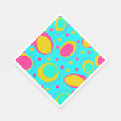Funky Abstract Patroon Servet (Hoek)