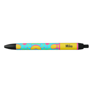 Funky Abstract Patroon Zwarte Inkt Pen