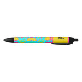 Funky Abstract Patroon Zwarte Inkt Pen (Bodem)