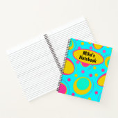 Funky Abstract Pattern Notitieboek (Binnen)
