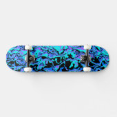 Funky Abstract Persoonlijk Skateboard (Horizontaal)