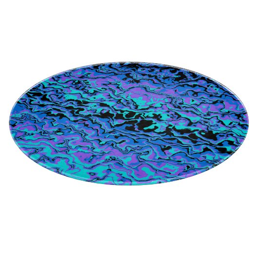 Funky Abstract Snijplank (Hoek)