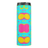 Funky Abstract Thermosbeker (Achterkant)