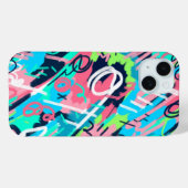 Funky Abstracte Art Case-Mate iPhone Case (Achterkant (horizontaal))