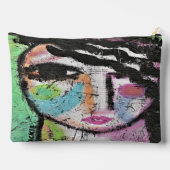 Funky Abstracte Art Etui (Achterkant)