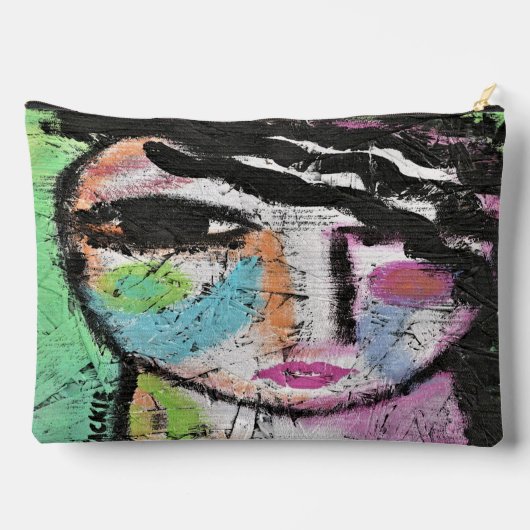 Funky Abstracte Art Etui (Achterkant)