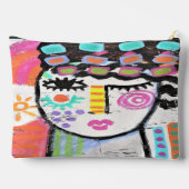 Funky Abstracte Art Etui (Achterkant)