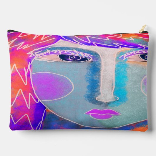 Funky Abstracte Art Etui (Achterkant)