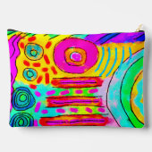 Funky Abstracte Art Etui (Achterkant)