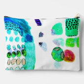 Funky Abstracte digitale kunst Etui (Achterkant)