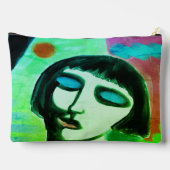 Funky Abstracte digitale kunst Etui (Achterkant)