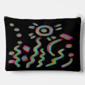 Funky Abstracte digitale kunst Etui (Achterkant)