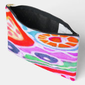 Funky Abstracte digitale kunst Etui (Open)