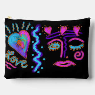 Funky Abstracte digitale kunst Etui