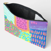 Funky Abstracte Digitale Schildering Etui (Open)