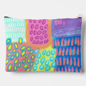 Funky Abstracte Digitale Schildering Etui (Achterkant)