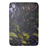 Funky Abstracte Glas Kunst Kleur Spatten Moderne G Badmat (Voorkant Verticaal)