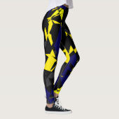Funky Abstracte Kunst Geometrie Leggings (Rechts)
