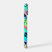 Funky Abstracte Kunst iPhone 15 Case (Rechterkant)