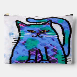 Funky Abstracte kunst kat Etui