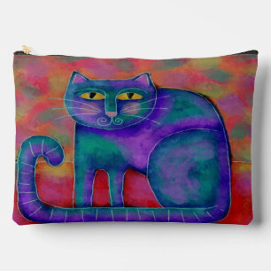 Funky Abstracte kunst kat Etui