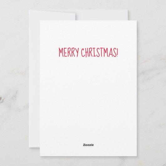 Funky Abstracte kunst kerstboom Kaart (Achterkant)