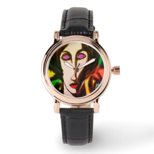 Funky Abstracte kunst om te Draag Horloge