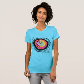 Funky Abstracte kunst om te Draag T-shirt (Voorkant volledig)