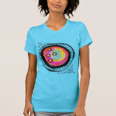 Funky Abstracte kunst om te Draag T-shirt (Voorkant)