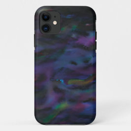 Funky abstracte rokerwaterkleur Case-Mate iPhone case