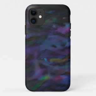 Funky abstracte rokerwaterkleur Case-Mate iPhone case