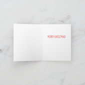 Funky Abstracte Snowman Kaart (Binnen)