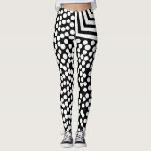 Funky Alfabet Letters Leggings (Voorkant)