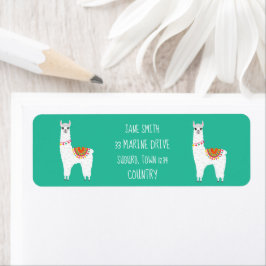 Funky alpaca drama llama etiket