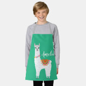 Funky alpaca drama llama schort (Gedragen)