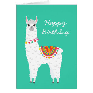 Funky Alpaca llama drama schattig dier