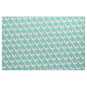 Funky Alpaca llama drama schattig dier Stof (Yard (91,4 cm))