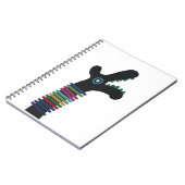 Funky Amazing Dino Notitieboek (Linkerzijde)