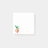 Funky ananas coole kunst post-it® notes (Voorkant)