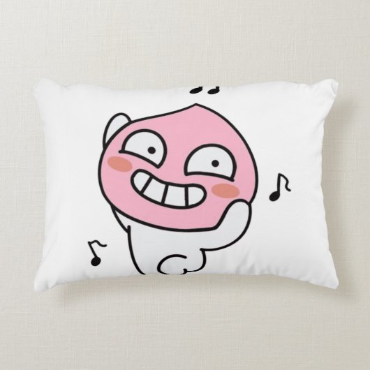 Funky Apeach Accent Kussen (Voorkant)