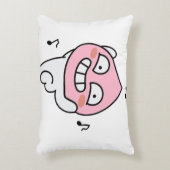 Funky Apeach Accent Kussen (Voorkant(Verticaal))