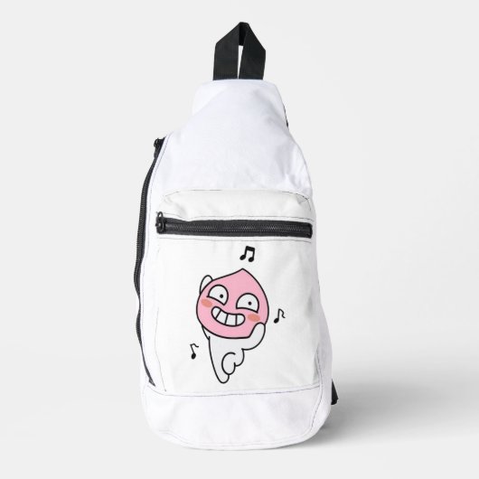 Funky Apeach Sling Bag (Voorkant)