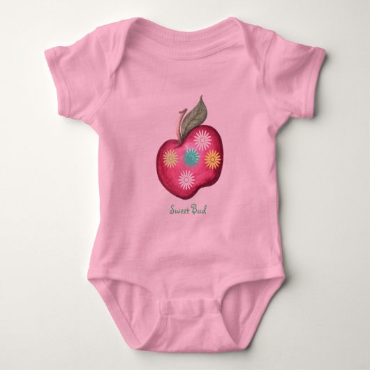 Funky Apple Sweet Bud Creeper Romper (Voorkant)
